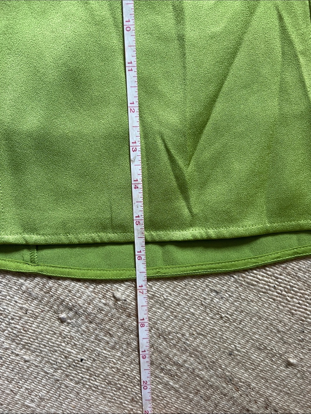 RARE La Ligne Periodot Alina Asymmetrical Satin Skirt - SAMPLE? - Picture 4 of 15